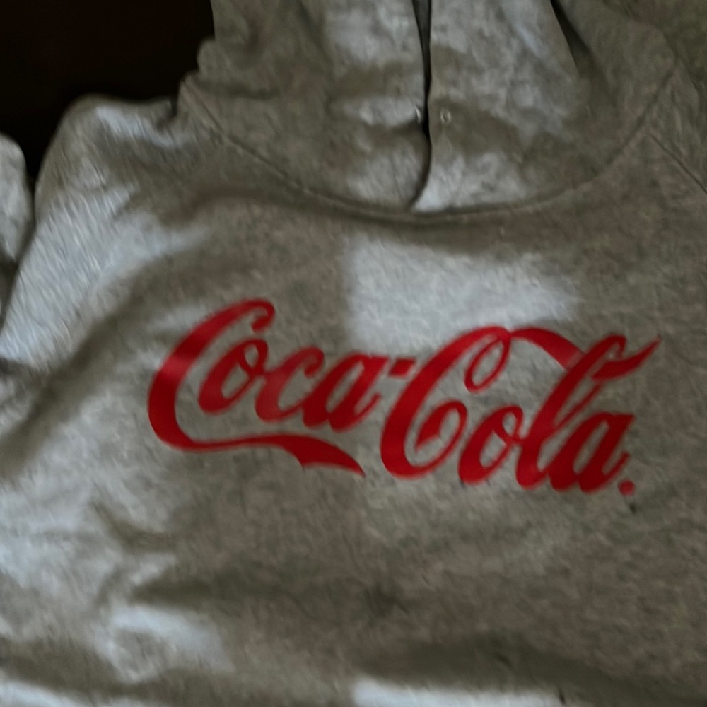 Coca Cola great sweater comfy and nice and cozy